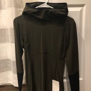 SOLD!!! Lululemon olive green pullover.